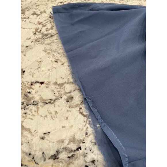 Veronica Beard Agatha Silk Dress Steel Blue Womens 0 - Picture 10 of 13